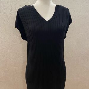 Comfort Maxi Black Sleeveless Dress Very Stretchy